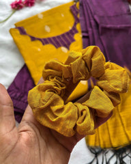 Marigold slub silk kurta set (PRE ORDER 15-30 days)