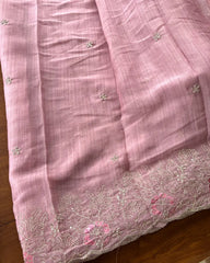 Crushed Crepe Silk Unstitched Suits