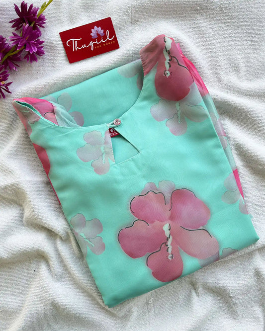 Soft Organza Kurta