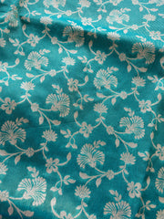 Sea green Tissue Silk Kurta