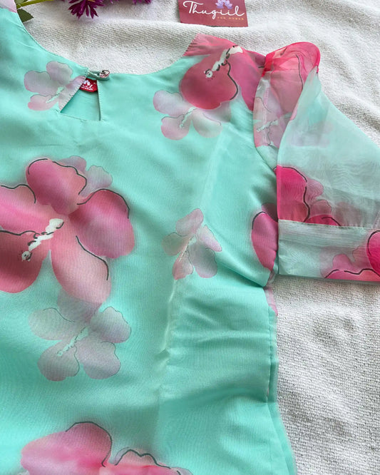 Soft Organza Kurta
