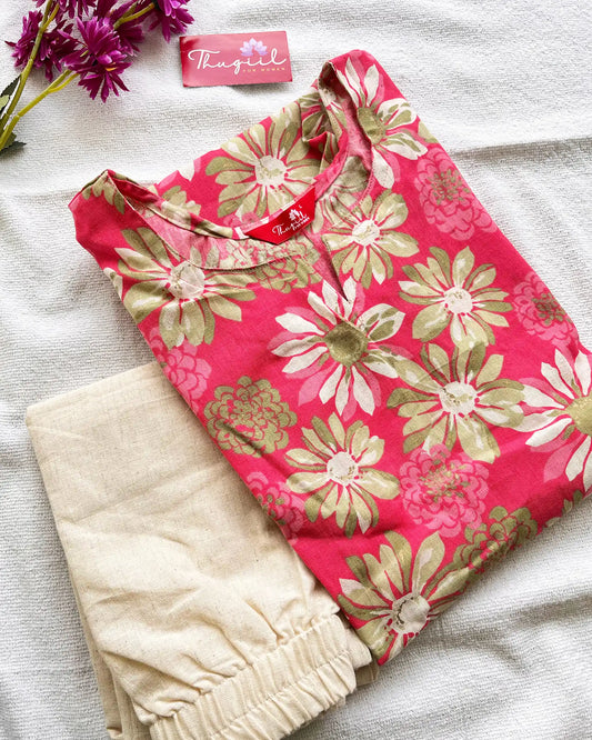 A line cotton co ord