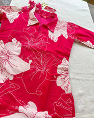 Pink pure soft cotton kurta set