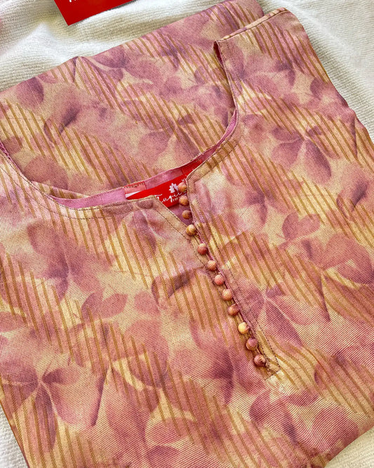 Light Purple Cotton Kurta