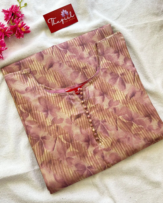 Light Purple Cotton Kurta