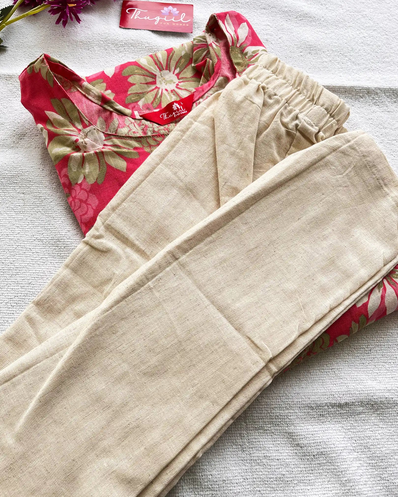 A line cotton co ord