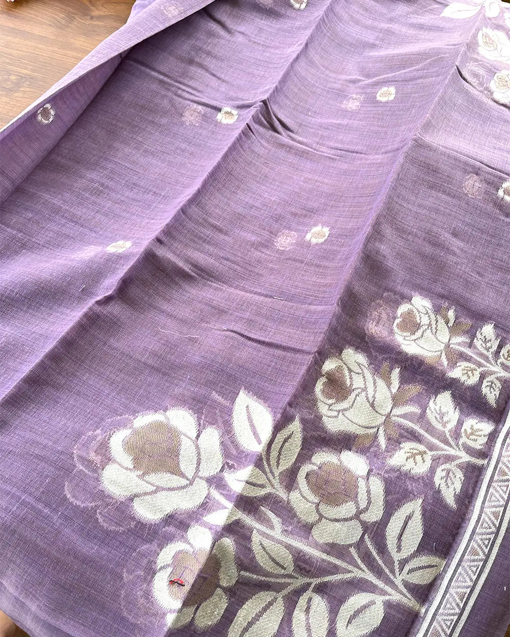 Cotton Silk Unstitched Suit