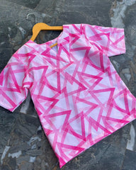 Abstarct Pink Top