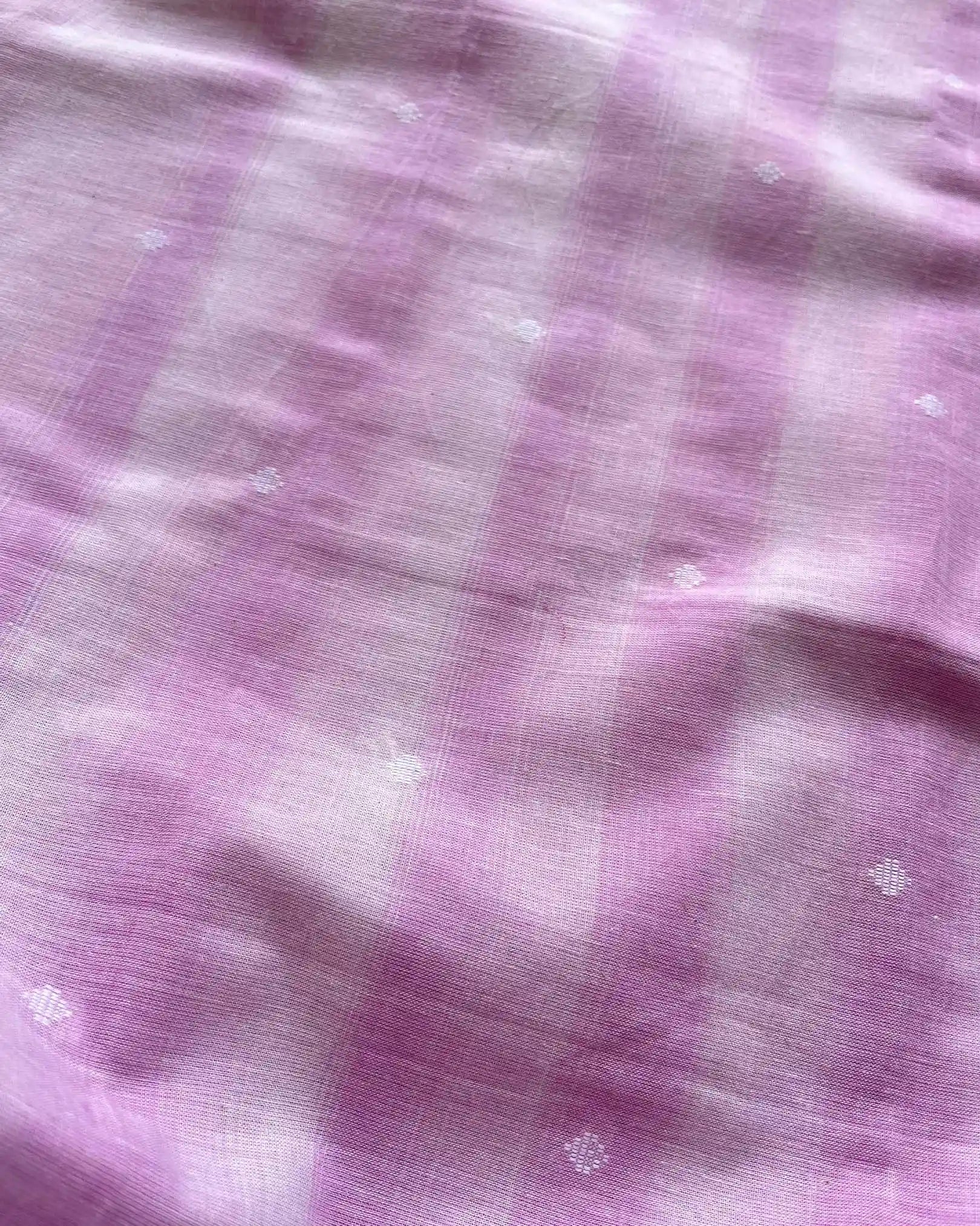 Lavender handloom cotton kurta