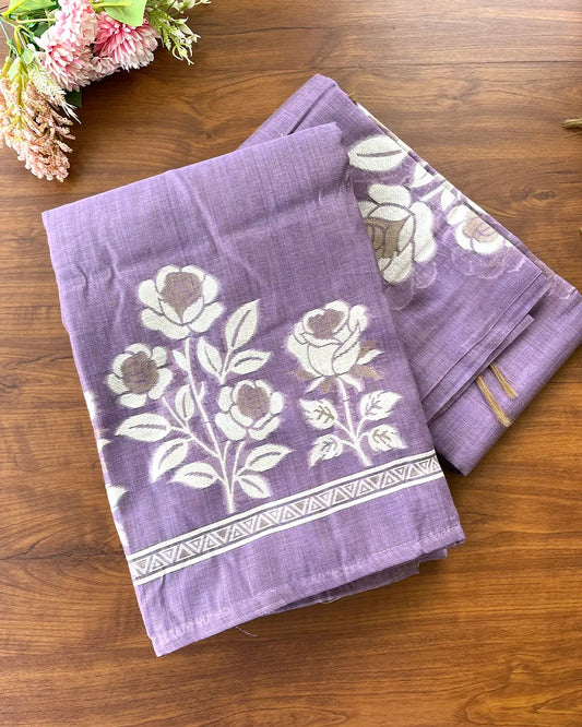 Cotton Silk Unstitched Suit