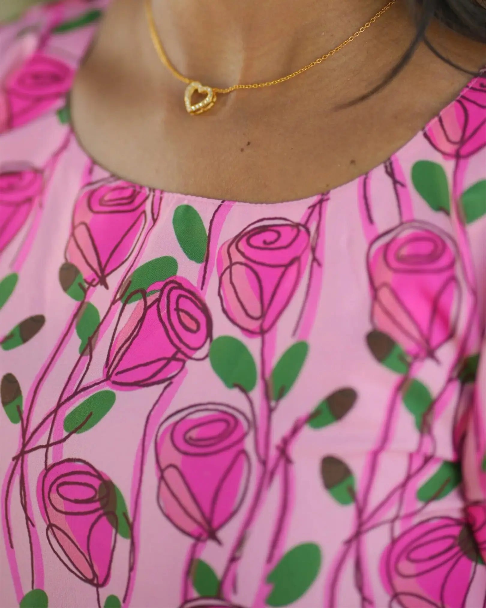 Rose garden dress