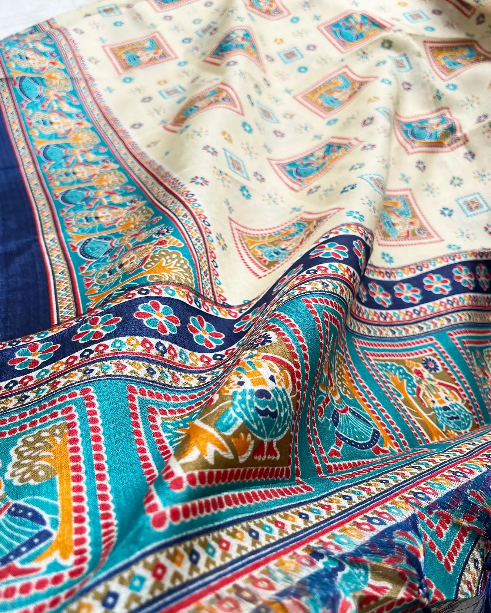 Premium raw silk kurta set