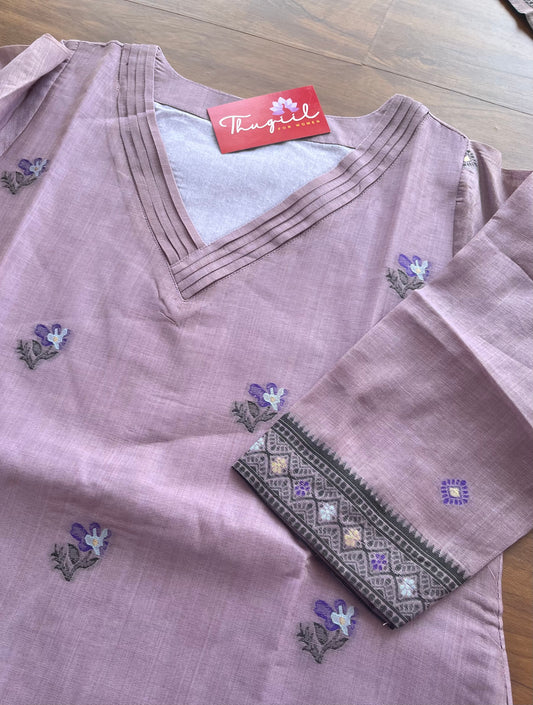 READY TO DISPATCH - Dusty Lavender 2 Pcs
