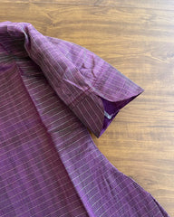 DarkPurple - Kota Banaras Kurta set (Top-Dupatta)