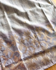 Luxe - Pure Jute Silk Kurta Set (Top-Dupatta)