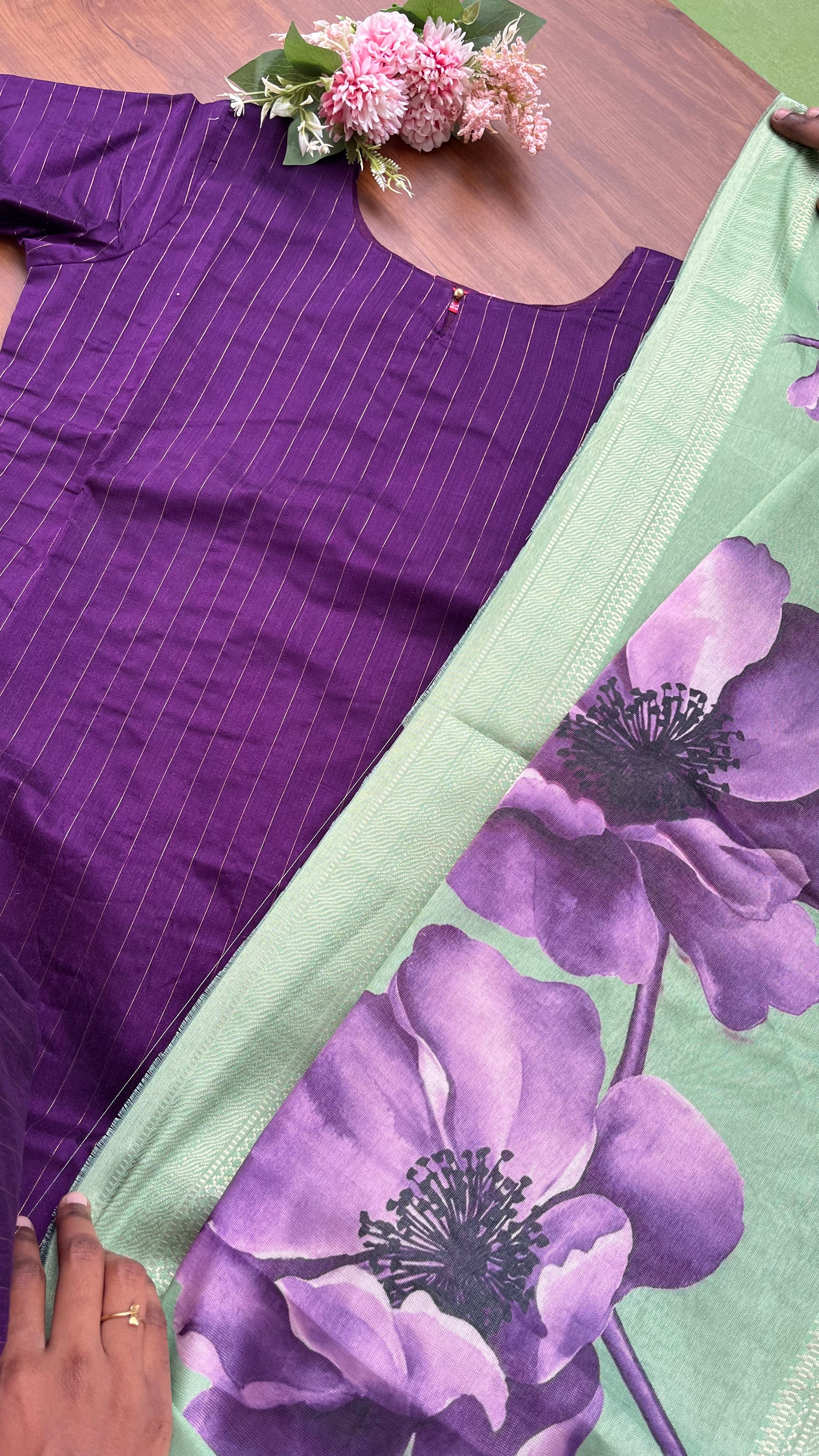 Luxe - Royal Vines Kurta Set (Pre Order 15-20 days)