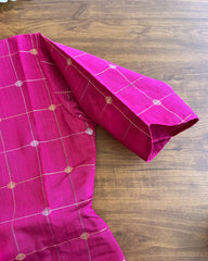 Pink Mix n Match Kurta set (Top-Dupatta)