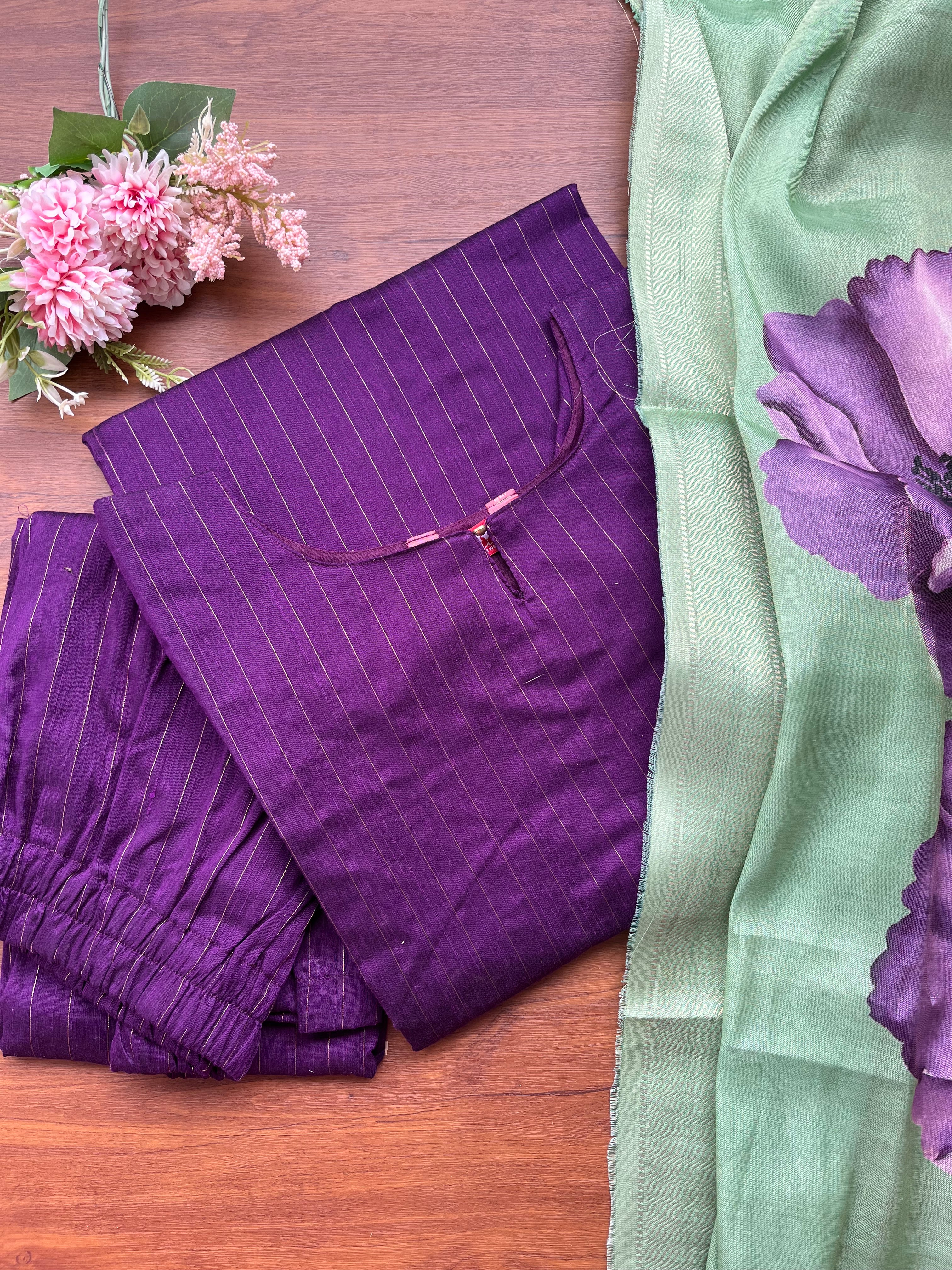 Luxe - Royal Vines Kurta Set (Pre Order 15-20 days)