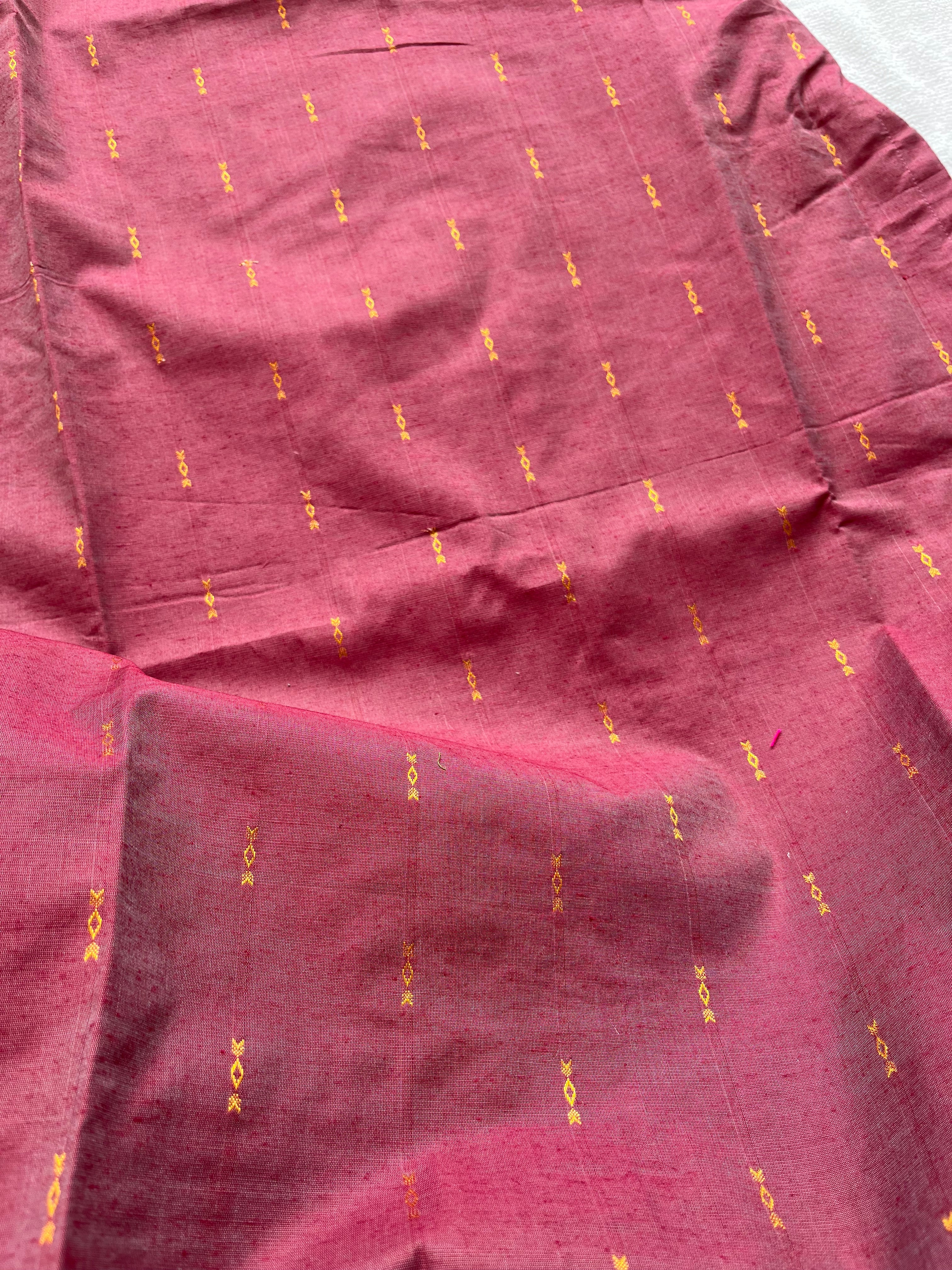 Maroon- Kalamkari Silk Kurta Set