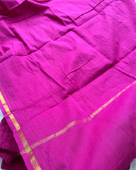 Orange Pink South Cotton Kurta Set