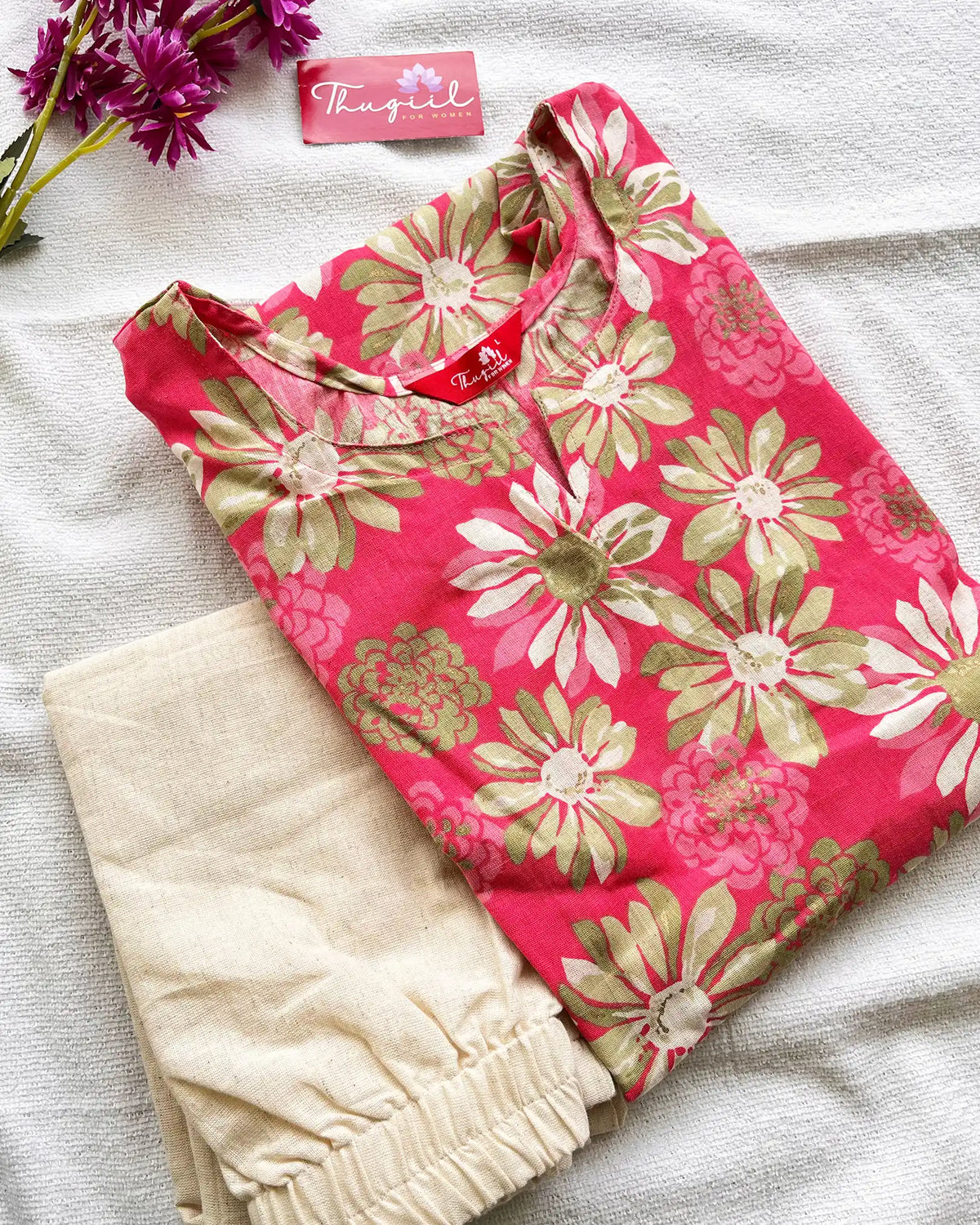 A line cotton co ord
