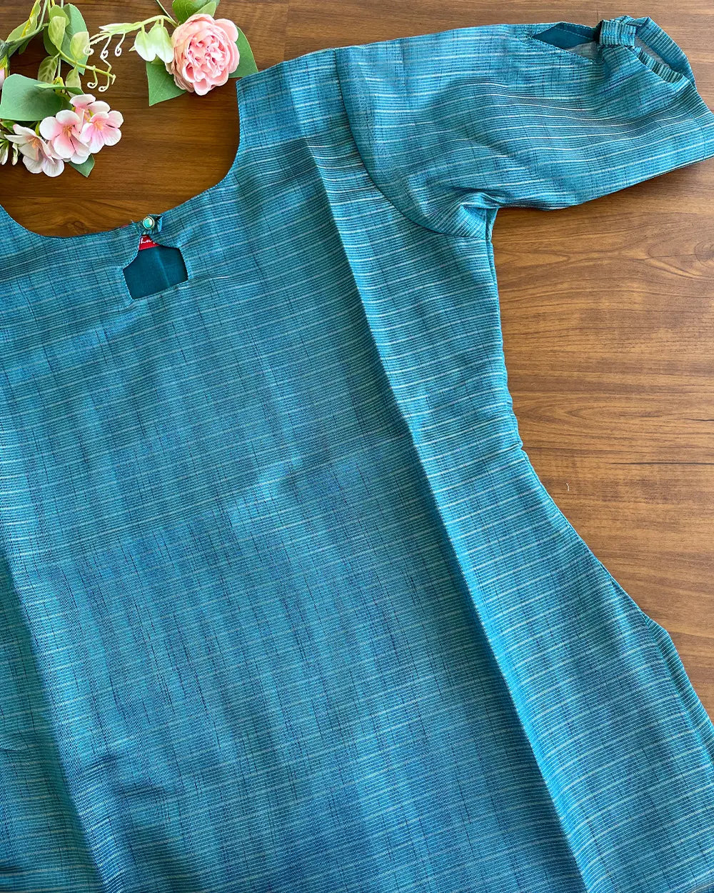 Peacock- Kota Banaras Kurta set (Top-Dupatta)