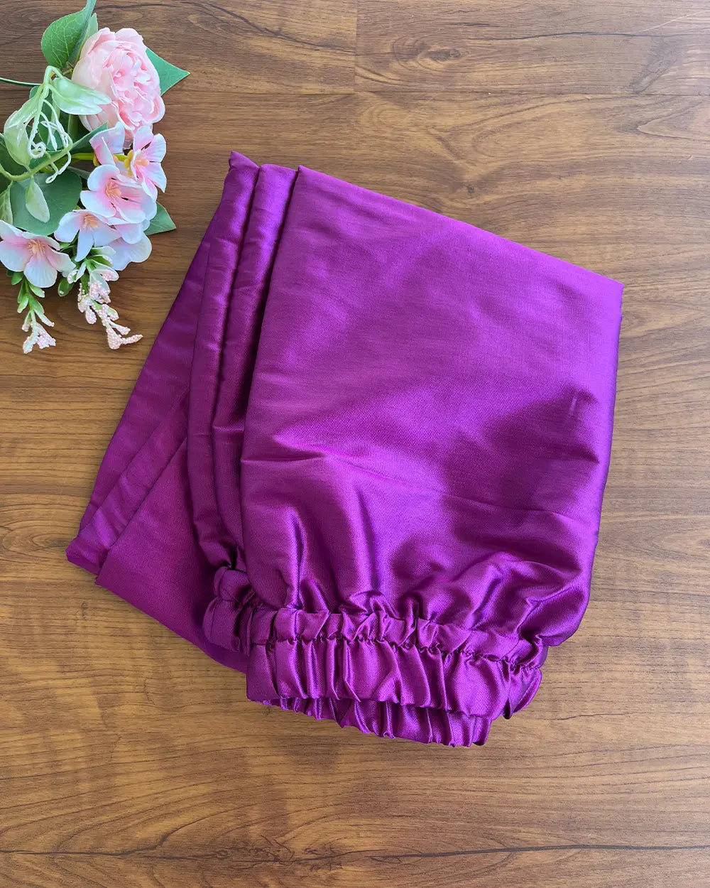 Purple Soft Silk Kurta Set