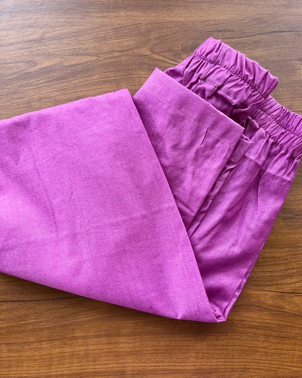 Lavender Pink Linen Kurta Set (Pre order 15-20 days)