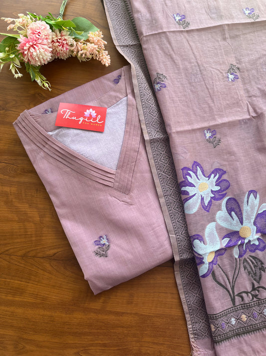 READY TO DISPATCH - Dusty Lavender 2 Pcs
