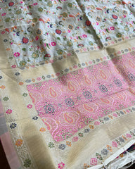 Pink Mix n Match Kurta set (Top-Dupatta)