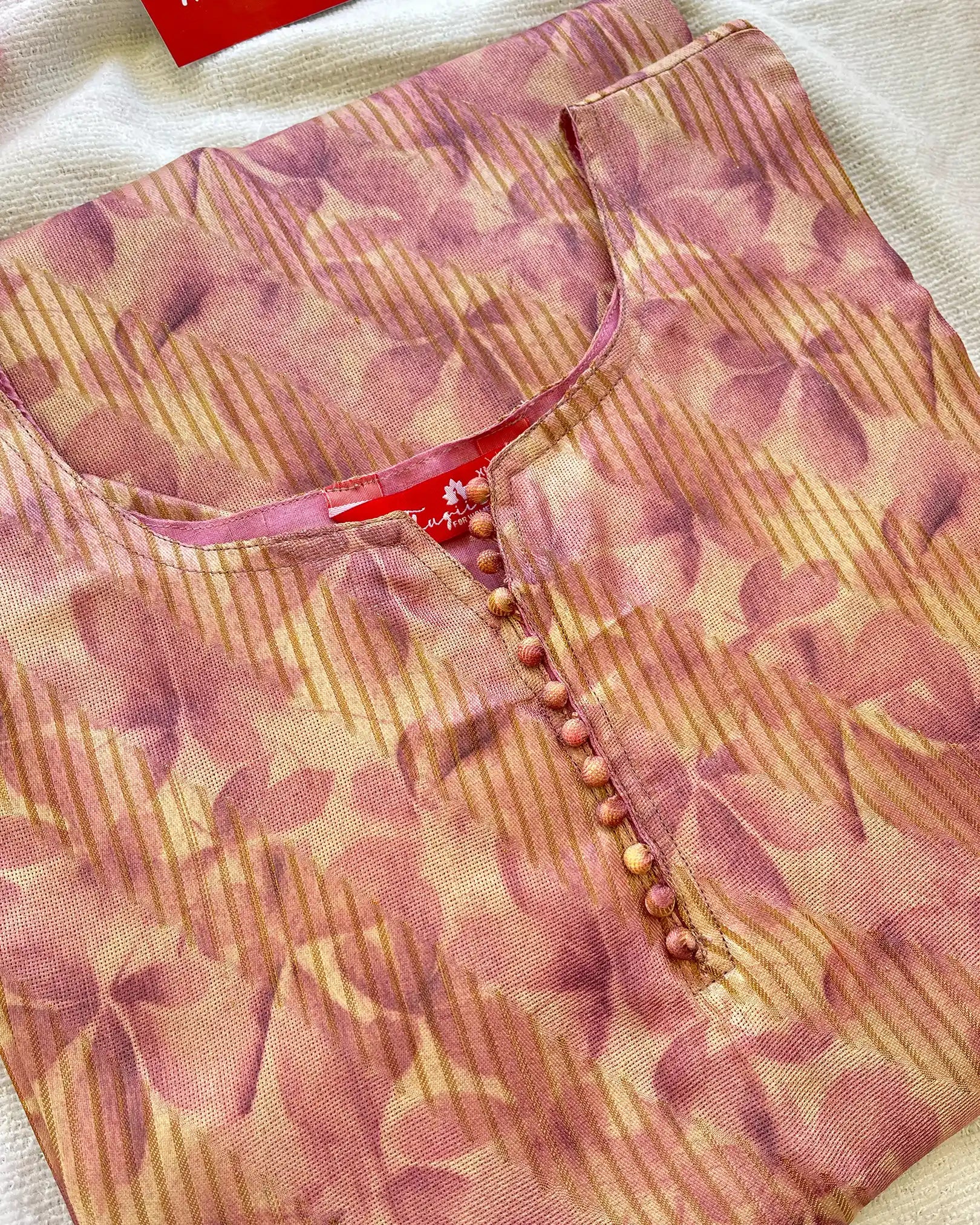 Light Purple Cotton Kurta