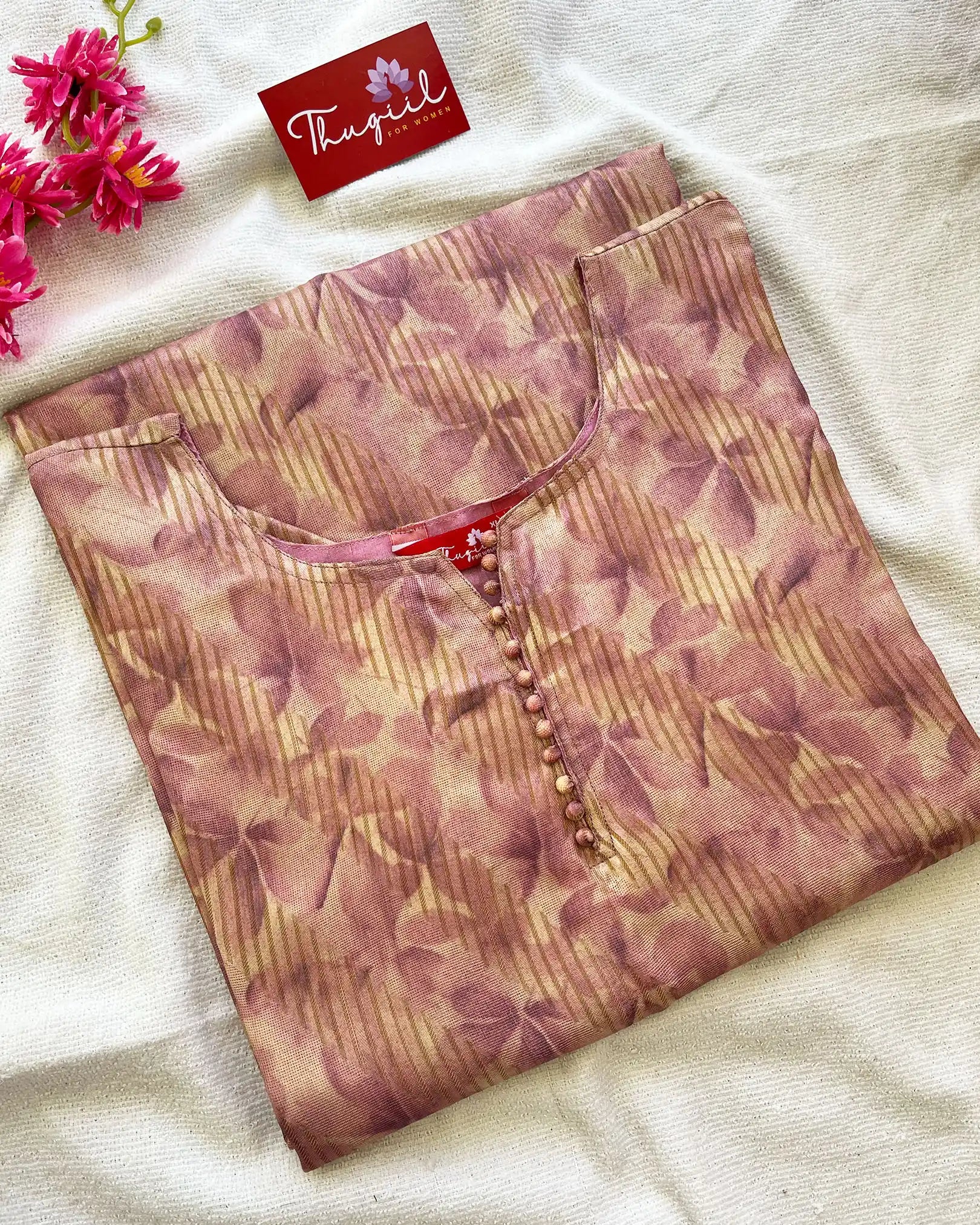 Light Purple Cotton Kurta