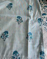 Luxe - Teal Chanderi Jecard Kurta Set